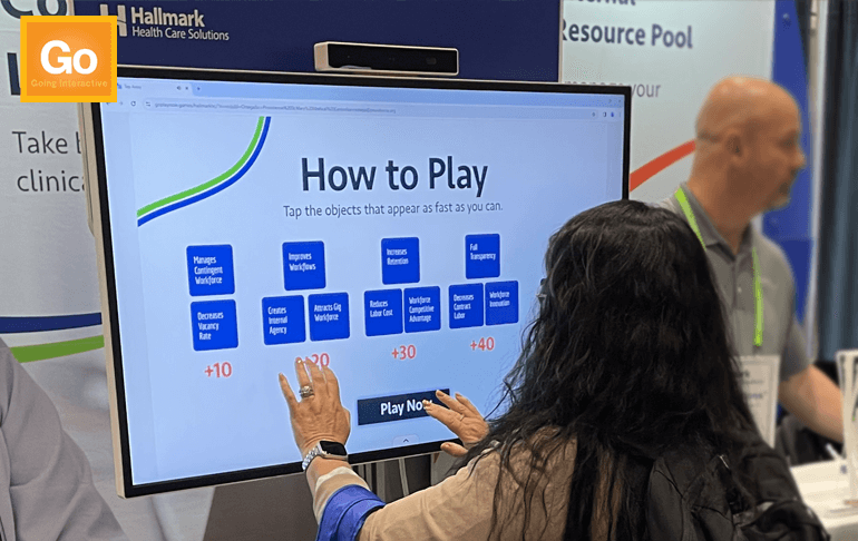 How to Play screen on digital Whack-A-Mole game.