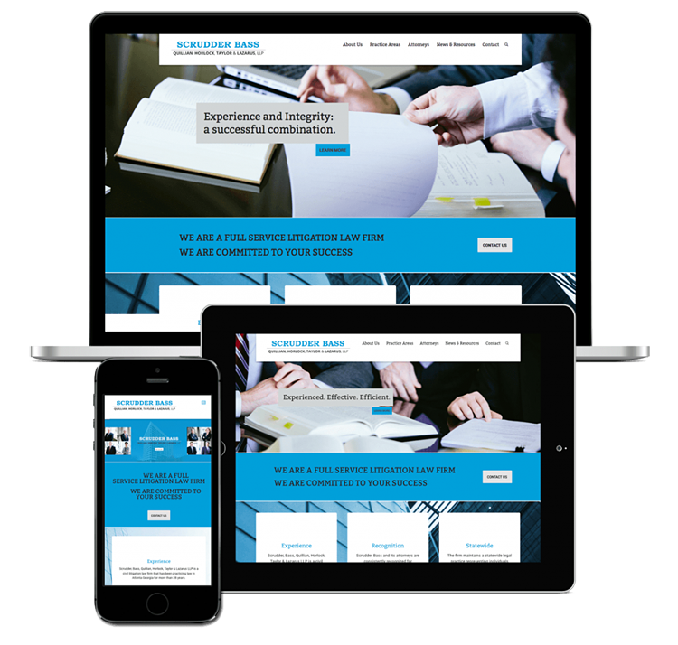 Atlanta law firm website design