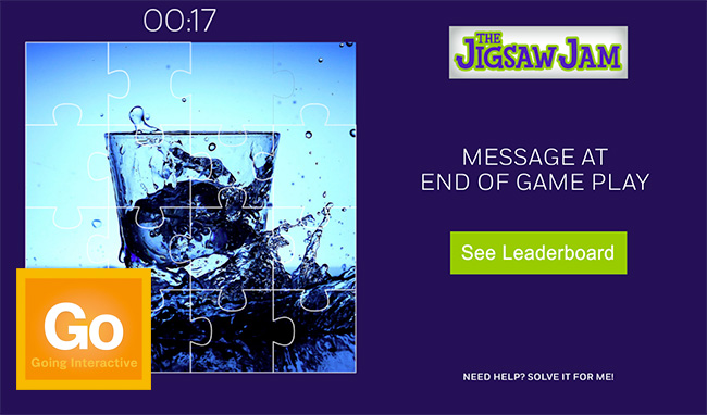 End Screen of Jigsaw Digital Puzzle